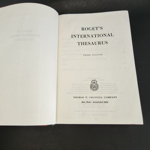 Roget's International Thesaurus Dritte Ausgabe HC Thomas Y Crowell Copyright 1962 - Bild 7 von 13
