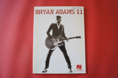 Bryan Adams - 11 . Songbook Notenbuch. Piano Vocal Guitar PVG