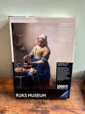 Rijks Museum Milkmaid Johannes Vermeer 1000 Piece Jigsaw Puzzle BRAND NEW Sealed