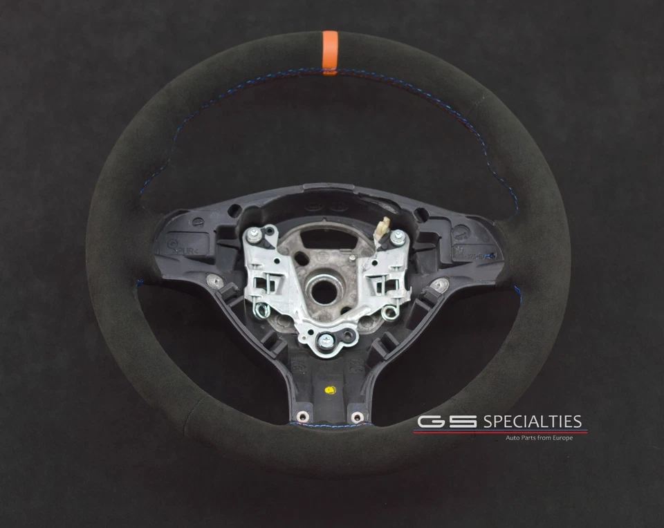 Руль BMW E39 M5 E46 M3 MTechnic черный алькантара/замша - Изображение 3 из 4