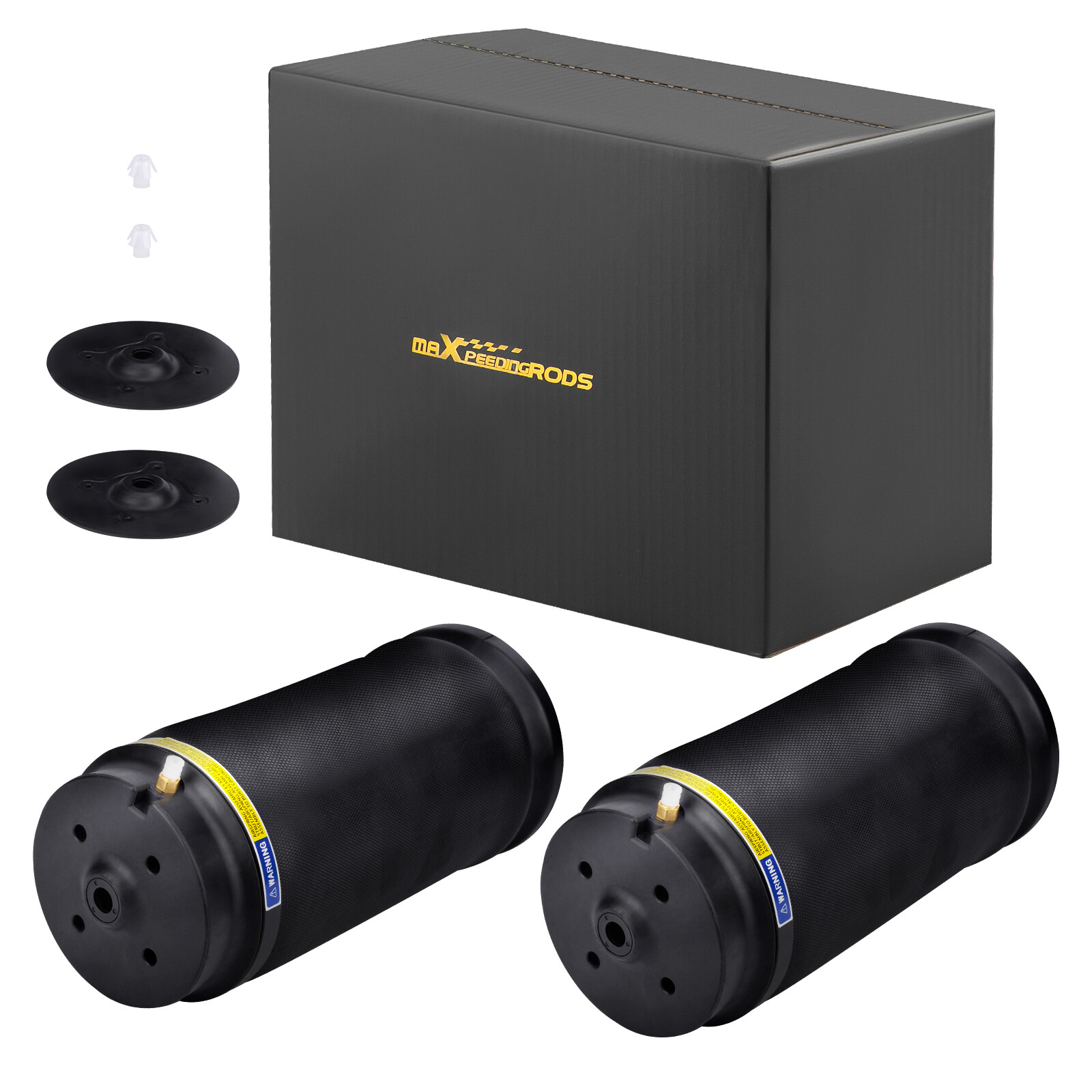 2x Rear Air Spring Bags Struts L+R For Mercedes ML Class W164 X164 1643200625 - Image 2