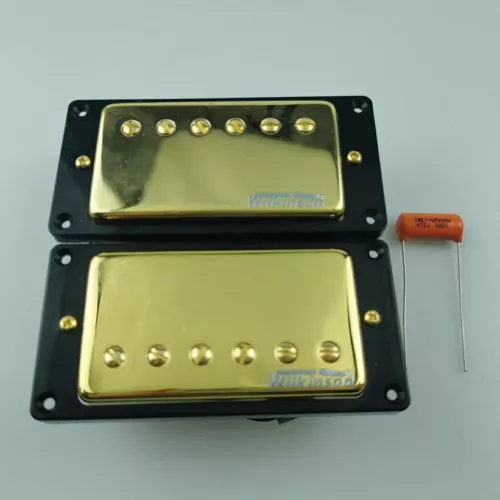 Wilkinson Ainico V Humbucker Pickups with Capacitor for Gibson Epi LP Guitar