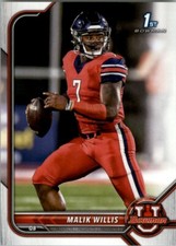 2022 Bowman University #29 Malik Willis  Liberty Flames