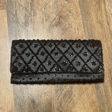 vintage beaded clutch Hand made in Hong Kong