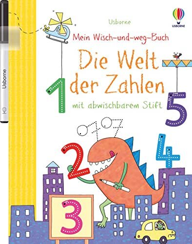 Jessica Greenwe Mein Wisch-und-weg-Buch: Die Welt der Zahlen: mit ab (Tascabile)