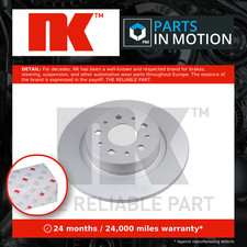 2x Brake Discs Pair Solid Rear 264mm 312369 NK Set 51914664 52026319 52026321
