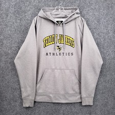 Georgia Tech Yellow Jackets Hoodie Mens M Medium Gray Pullover University