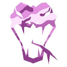 Snake Head Fangs Vinyl Decal Sticker 40 Patterns 3 Sizes 6901