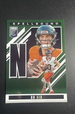 2025 Panini Donruss Elite - Spellbound Bo Nix #26 Green