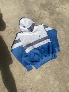 pastel color block hoodie nike