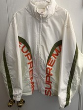 Supreme Curve Track Jacket White Size XL