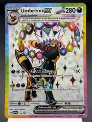 Umbreon EX #176 SVP Black Star Promo Prismatic Evolutions