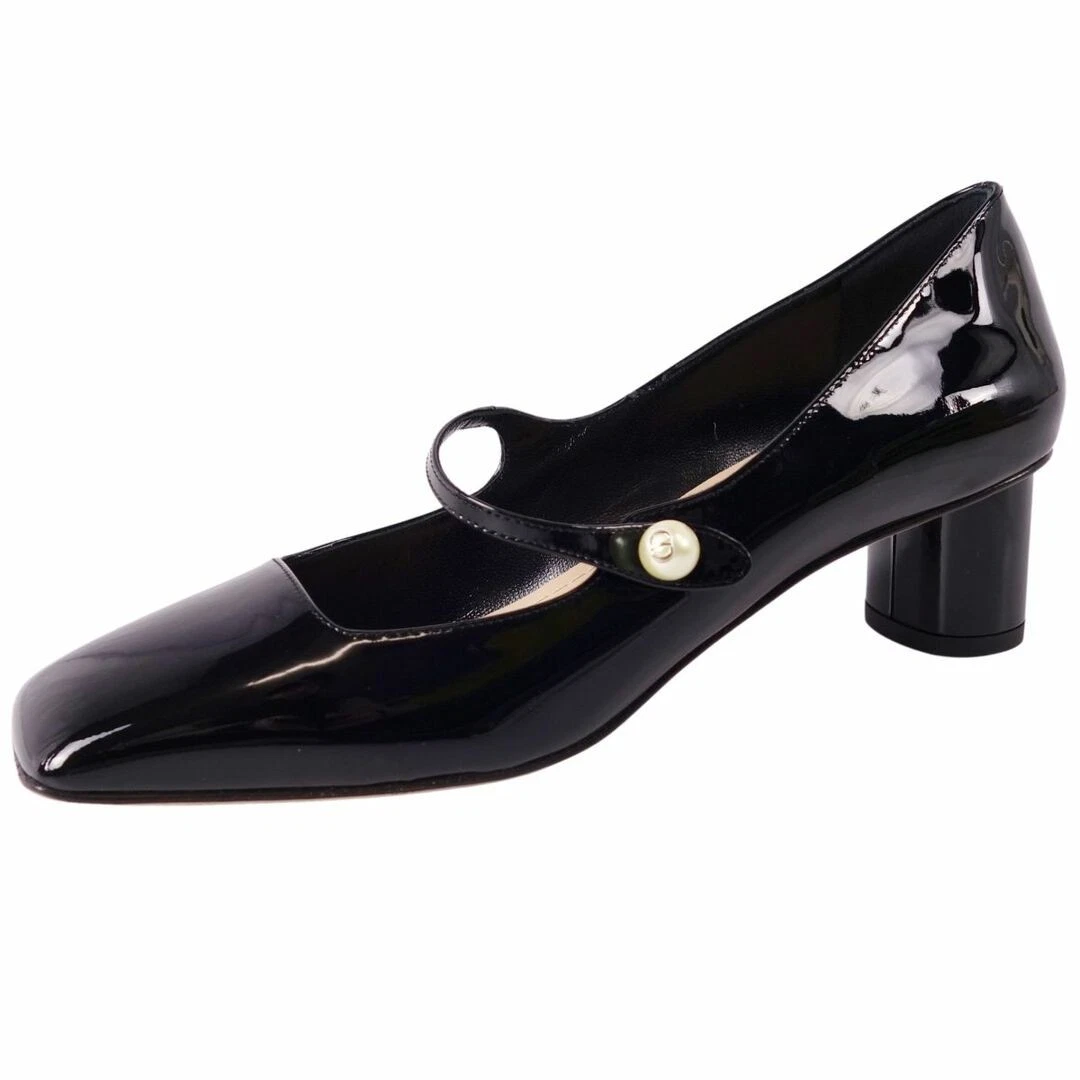Escarpins Dior Christian talons Jolie chaussures cuir verni 36,5 (23,5 cm occasion MOLO 0