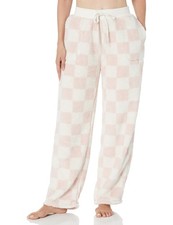 P.J. Salvage Let's Get Cozy Fluffy Pants Pink Clay Womens Pajama