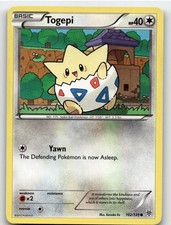 TOGEPI 102/135 COMMON PLASMA STORM POKEMON MODERATELY PLAYED on eBay