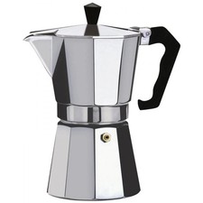 9 Cup Italian Espresso Stove Top Coffee Maker Aluminium Percolator Moka Pot