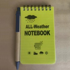 Pack Waterproof Notebook 3 x 5 Inches Pocket Notepad All Weather Memo Pads wi — image 9