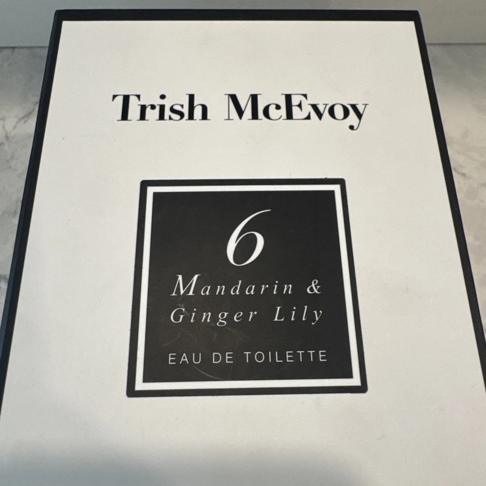 Trish McEvoy 6 Mandarin & Ginger Lily Eau de Toilette Spray 1.7 oz NEW IN BOX - Image 2 of 4