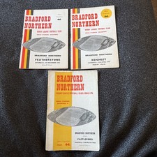 1960s Bradford Northern v Featherstone, Keighley, Castleford