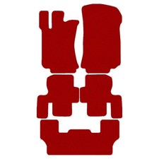 Fußmatten, Autoteppiche für Mercedes R-Klasse W251 2005-2017 6Per, Rot x14 Rand Fußmatten, Autoteppiche für Mercedes R-Klasse W251 2005-2017 6Per, Rot x14 Rand