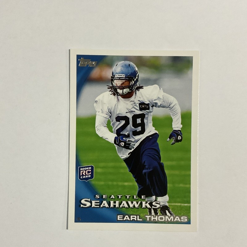 2010 Topps Earl Thomas Rookie Seattle Seahawks #157 Football