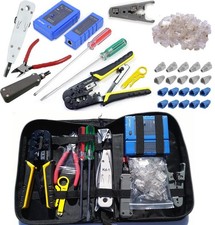 Network/Phone Cable Tester RJ11/RJ12/RJ45 Network Cable Crimper RJ45 CA...