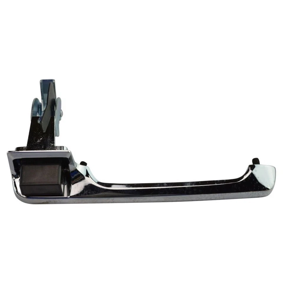 Chrome Outside Exterior Door Handle Left Right Pair Set for 1980-1996 Ford Truck Foto 3 de 4