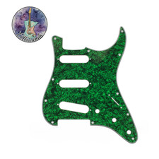 GREEN PEARLOID Pickguard for Fender Stratocaster USA MIM Standard SSS 11-Hole