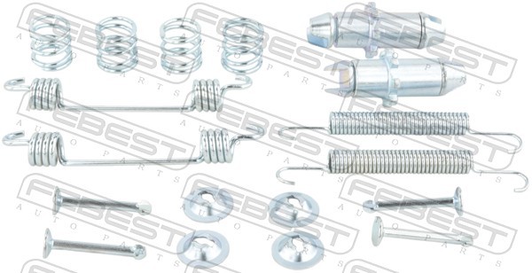 FEBEST OE 1204-TUC2WDR-KIT Accessory Kit, parking brake shoes for HYUNDAI,HYUNDA