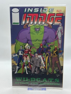 Image Inside Image #17 1994 WildCATS Attack The Airwaves Comic Magazine JimLee