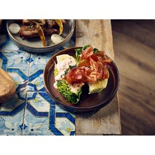 Genware Terra Porcelain Rustic Copper Presentation Plates 14cm x 2