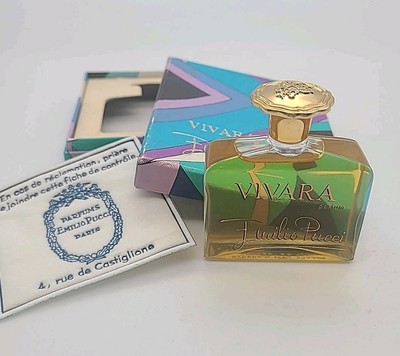 Vintage 1 FL Oz NEW With Box  Vivara Emilio Pucci Parfum PERFUME Splash