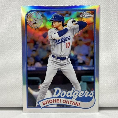 2024 Topps Chrome - 1989 Topps Baseball Shohei Ohtani #89CB-5