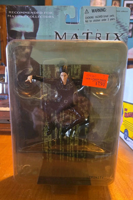 MOC 2000 N2 TOYS THE MATRIX TRINITY ACTION FIGURE MOVIE WARNER BROS