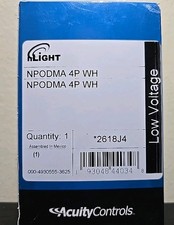 BRAND NEW Acuity Control NPODMA 4P  WH  2618J4