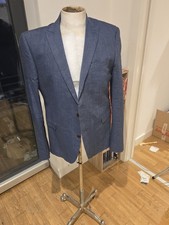 Blue Suit Jacket - Worn A Few Times But Very Good Condition 46L