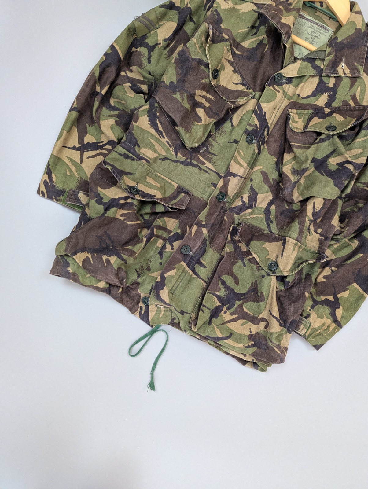 Original British Army DPM Combat Smock Jacket S95 Windproof NATO 170/96 Military image 3