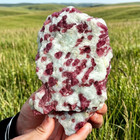 1.95LB Natural pink tourmaline quartz crystal mineral specimen — photo 9