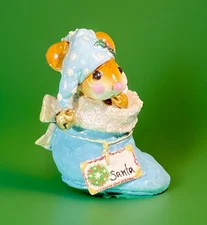 Wee Forest Folk M-317 Me In My Nightcap. Retired. Fast Free Shipping!