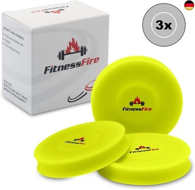 3er Set Mini Frisbee - Die kleine Frisbeescheibe fliegt über 60 Meter weit -