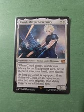 Cloud, Midgar Mercenary #10 - FINAL FANTASY - Mythic - NM - MTG