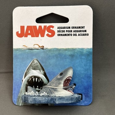 New Penn-Plax Officially Licensed JAWS Aquarium Decoration Fish Tank Shark Decor