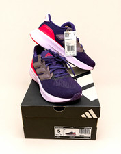 Adidas UltraRun 5 J Kids Running Shoes Purple Coral Size 5 Youth New in Box