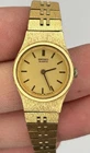 Vintage Seiko Women 2Y00-0019 Fashion Gold Tone Quartz Analog Watch #8.5