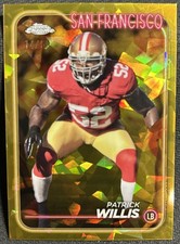 2024 Topps Chrome Sapphire Edition #180 Patrick Willis Gold Sapphire /50