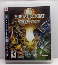 Mortal Kombat vs. DC Universe (PlayStation 3, 2008) Complete Tested Working 