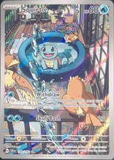 The Pokémon Company Squirtle 148/142 SV07 Stellar Crown Full Art Holo IR EN 2024 on eBay