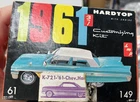 AMT K721 1961 Chevy Impala Hardtop Builder Annual Vintage Car Model KIT 1/25 McM