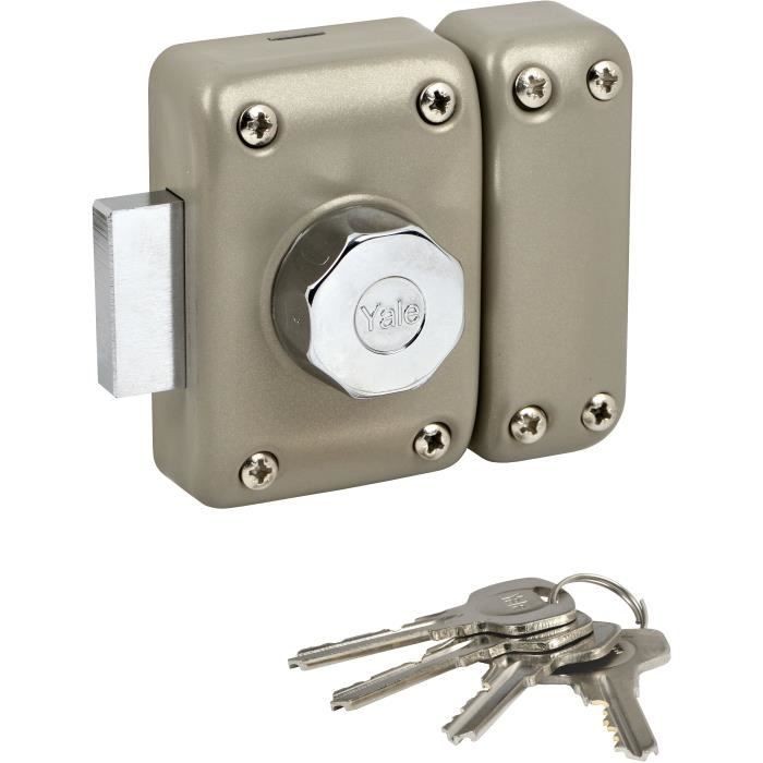 Sostituzione Serratura Yale YV25BT-50: Cilindro 23mm 5 Spine con 4 Chiavi