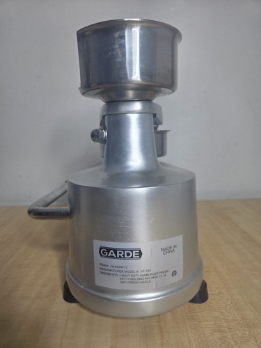 GARDE Heavy Duty Commercial Grade 1/4 Lb Patty Molding Hamburger Press Stainless